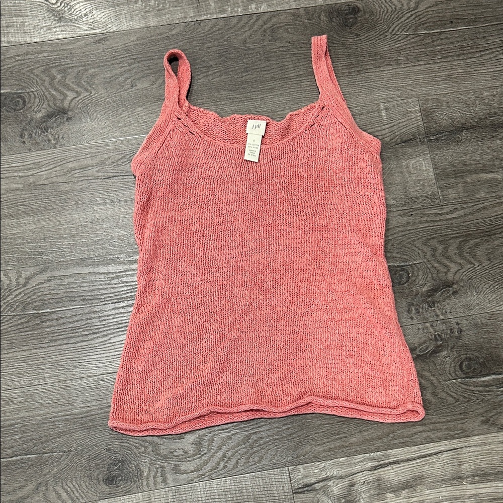 J Jill Pink Knit Camisole